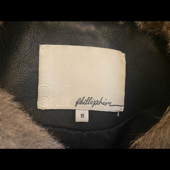 3.1 PHILLIP LIM beautiful Leather jacket excellent condition - Picture 4 of 16